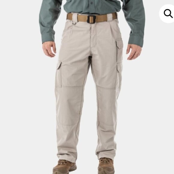 5.11 Tactical Khaki Rip Stop Cargo Pants Size 32x32 - Picture 1 of 8